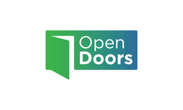 Open Doors - Logo Button